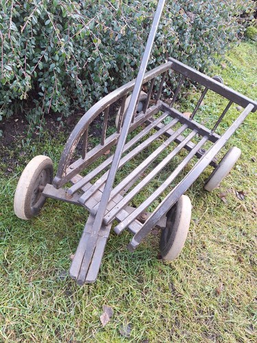 Vecchio carrello mano rdt - a,